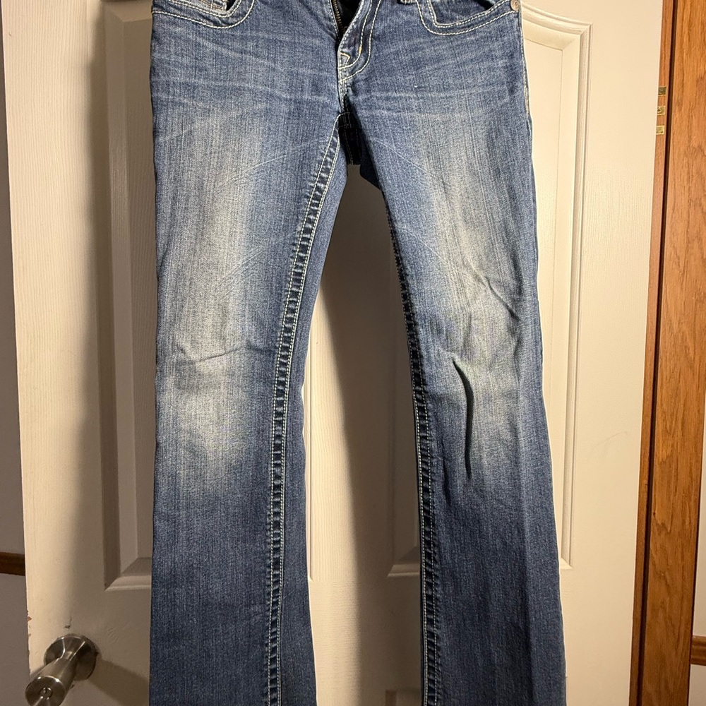 Miss Me Classic Blue Straight Leg Jeans